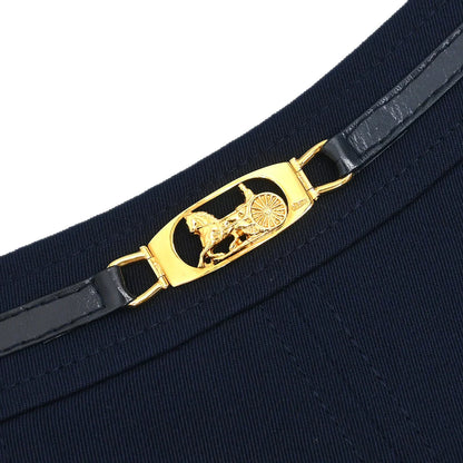 Celine Setup Suit Jacket Skirt Navy COVENTRY #36-4
