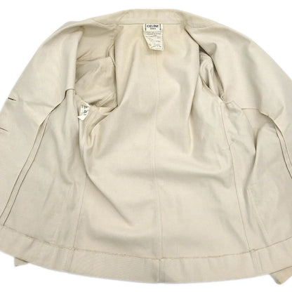 Celine Single Breasted Jacket Off-white #38