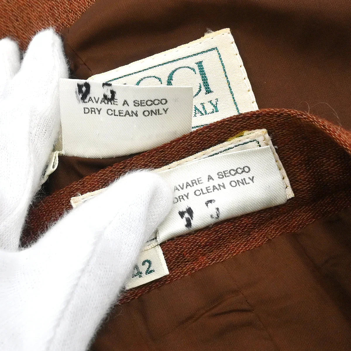 Gucci Setup Suit Jacket Skirt Brown #42