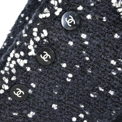Chanel 1995 Single Breasted Jacket Black #42