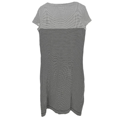 Chanel 1997 Short Sleeve Dress Black #42