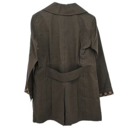 Louis Vuitton Double Breasted Coat Brown #36