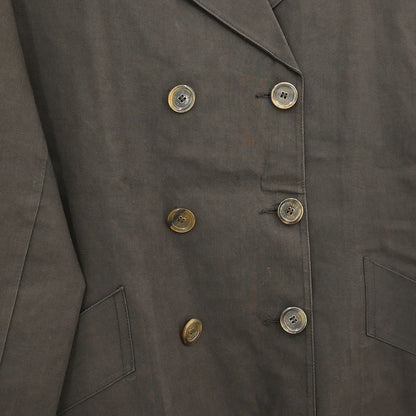 Louis Vuitton Double Breasted Coat Brown #36