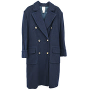 Celine Double Breasted Coat Navy #38
