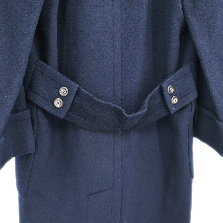 Celine Double Breasted Coat Navy #38