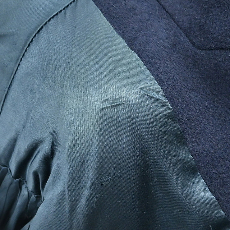 Celine Double Breasted Coat Navy #38
