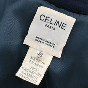 Celine Double Breasted Coat Navy #38