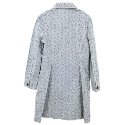 Celine Zip Up Jacket Macadam Light Blue #40