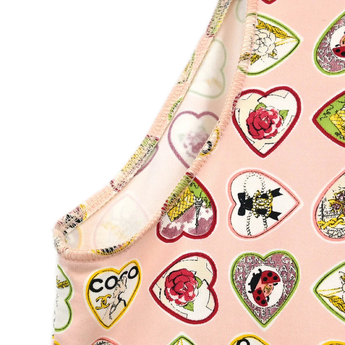 Chanel 2006 Sleeveless Top Camisole Pink #38