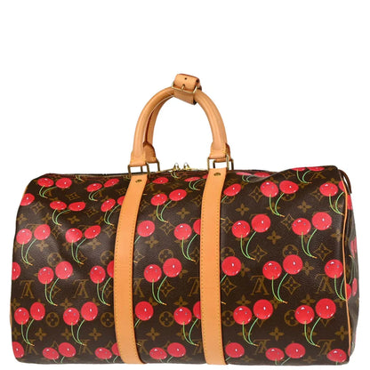 Louis Vuitton 2005 Monogram Cherry Keepall 45 M95011