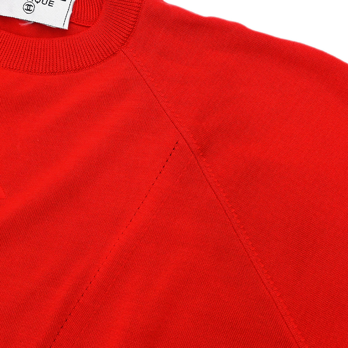 Chanel Short Sleeve T-shirt Top Red #40