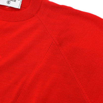 Chanel Short Sleeve T-shirt Top Red #40