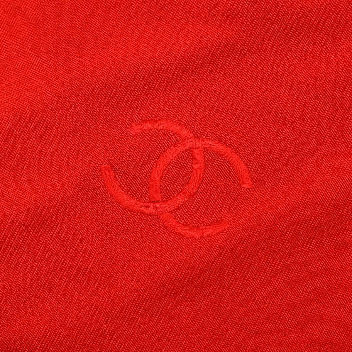 Chanel Short Sleeve T-shirt Top Red #40
