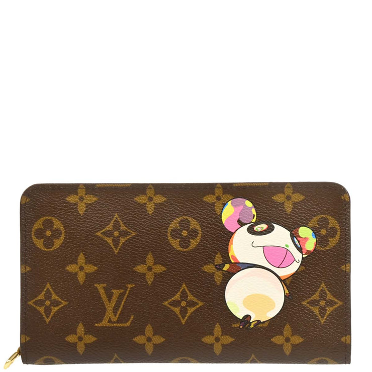 Louis Vuitton 2004 Monogram Panda Porte Monnaie Zip Wallet M61729
