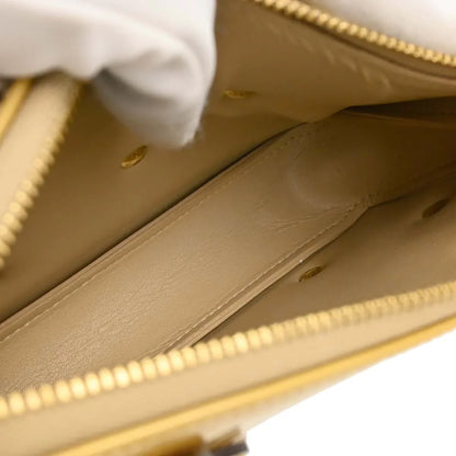 Louis Vuitton 2002 Beige Vernis Flower Lexington Handbag M92246