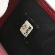 Chanel 2001-2003 Bordeaux Calfskin Coin Case Wallet