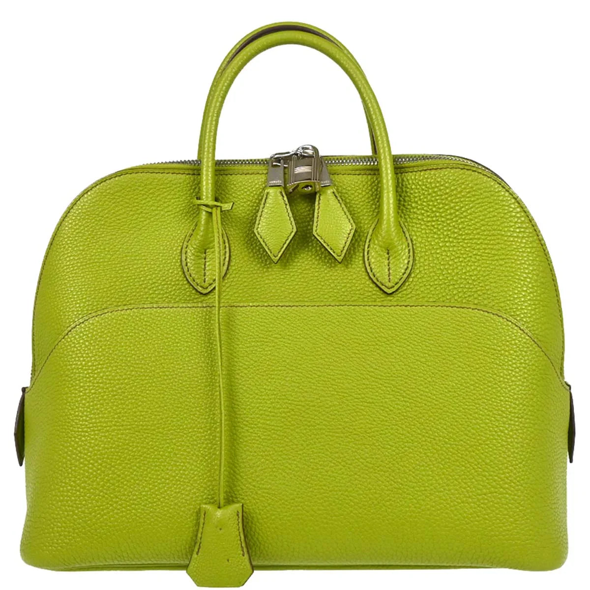 Hermes Anis Green Togo Bolide 1923 Handbag