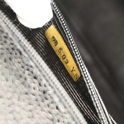 Chanel Black Caviar Top Handle Handbag
