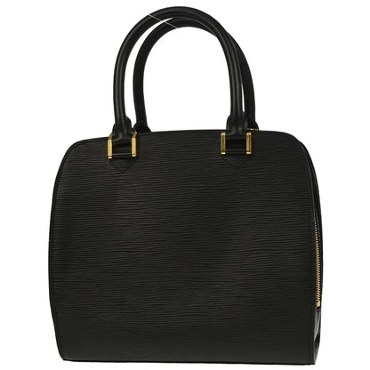 Louis Vuitton Black Epi Pont Neuf Handbag M52052
