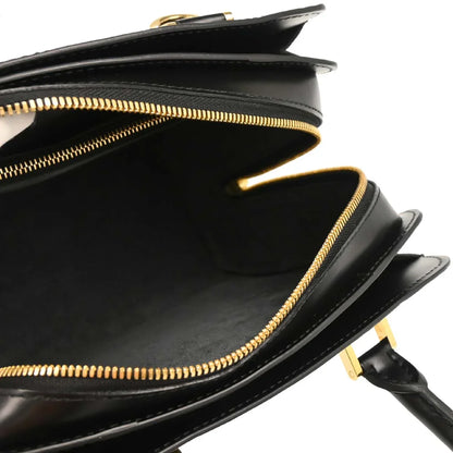 Louis Vuitton Black Epi Pont Neuf Handbag M52052