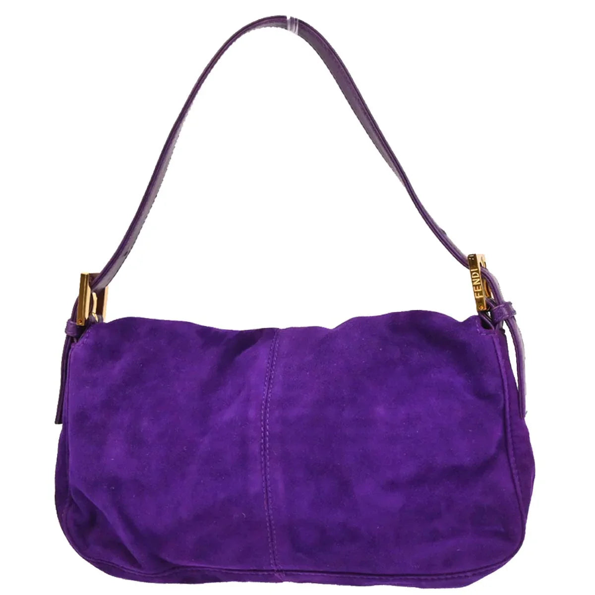 Fendi 2009 Suede Baguette Handbag