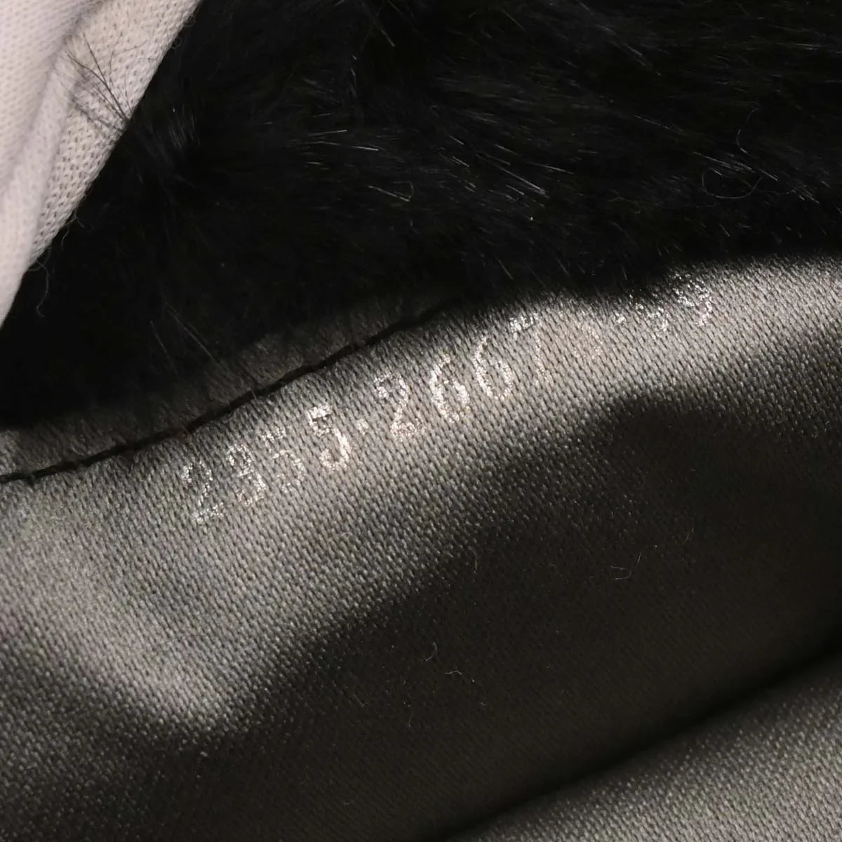 Fendi Black Fur Mini Handbag
