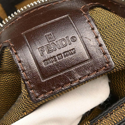 Fendi Brown Zucca Baguette Handbag