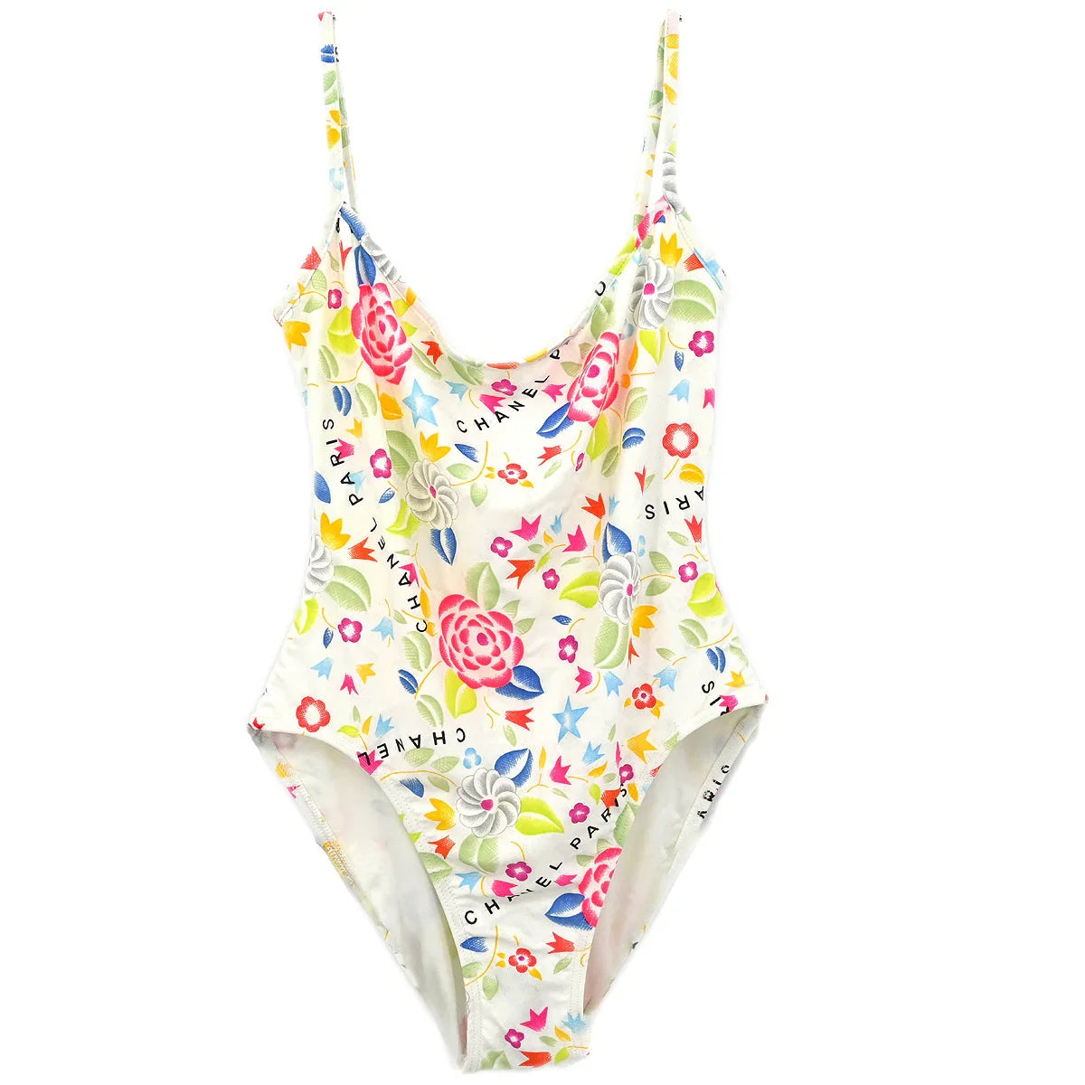 Chanel Swimwear Swimsuit White #40