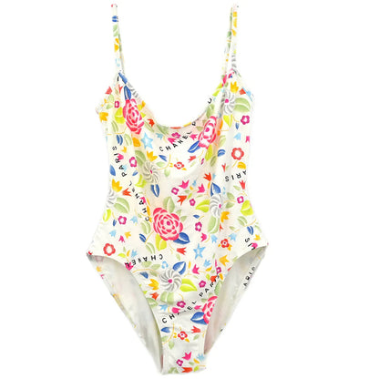 Chanel Swimwear Swimsuit White #40