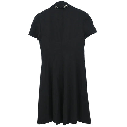 Chanel 1997 Short Sleeve Dress Black #38