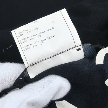 Chanel 1997 Short Sleeve Dress Black #38