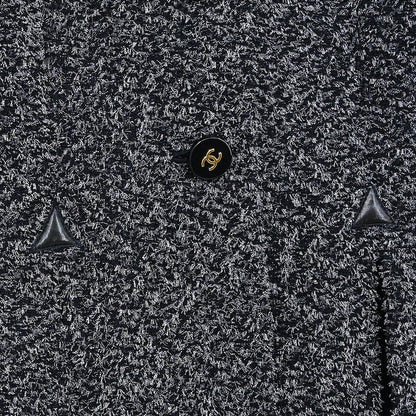 Chanel 1994 Collarless Jacket Gray #36