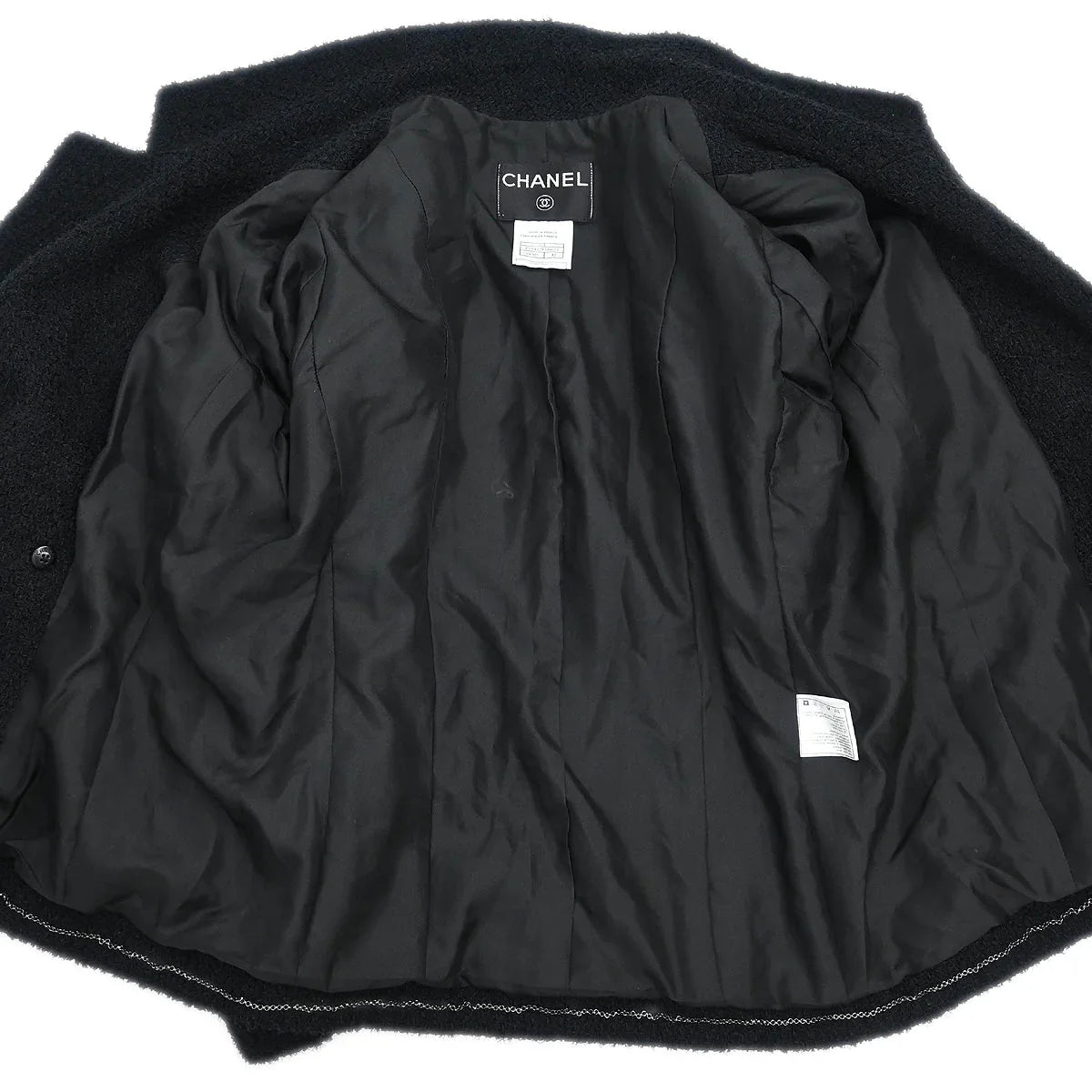 Chanel 2000 Double Breasted Jacket Black #42