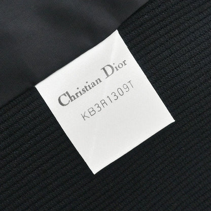 Christian Dior Collarless Jacket Black