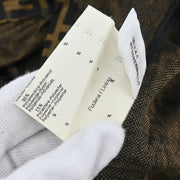 Fendi Ensemble Cardigan Short Sleeve Top Zucca Brown #46