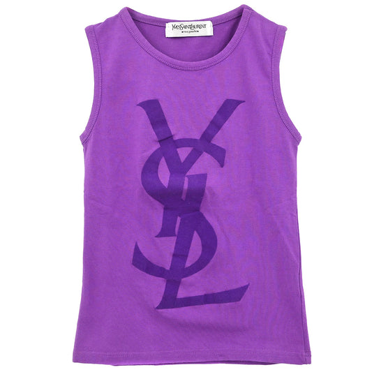 Yves Saint Laurent Tank Sleeveless Top Purple