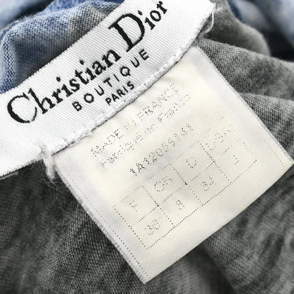 Christian Dior 2001 Long Sleeve T-shirt Top Blue #36