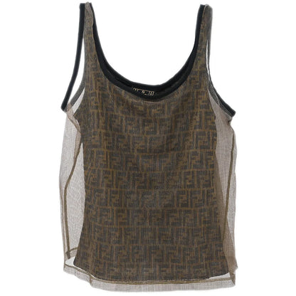 Fendi Sleeveless Tank Top Brown #38
