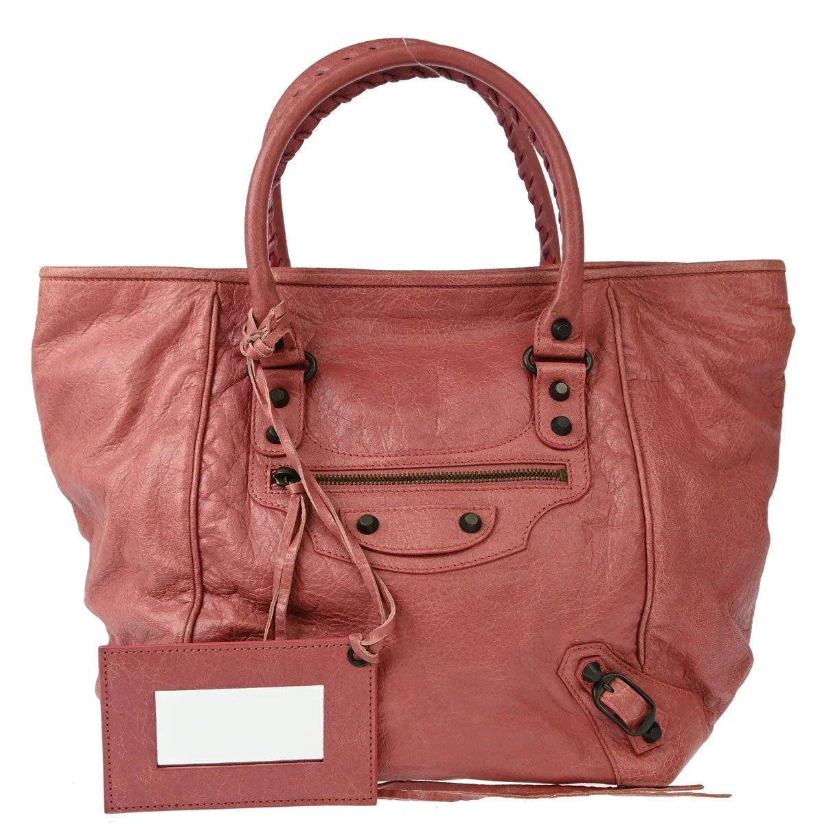 Balenciaga Pink The Sunday Tote Handbag