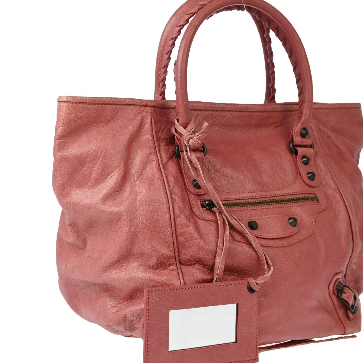 Balenciaga Pink The Sunday Tote Handbag