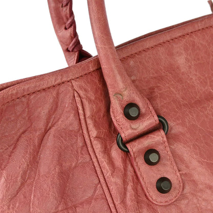 Balenciaga Pink The Sunday Tote Handbag