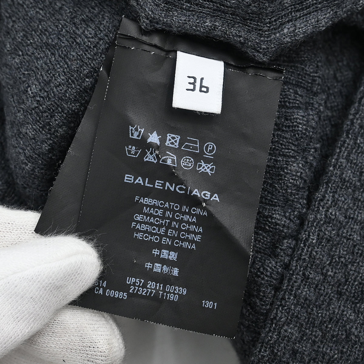 Balenciaga Cardigan Gray #36