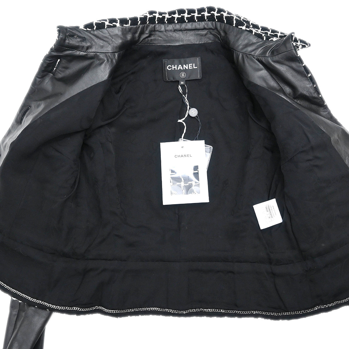 Chanel 2017 Single Breasted Jacket Black #36