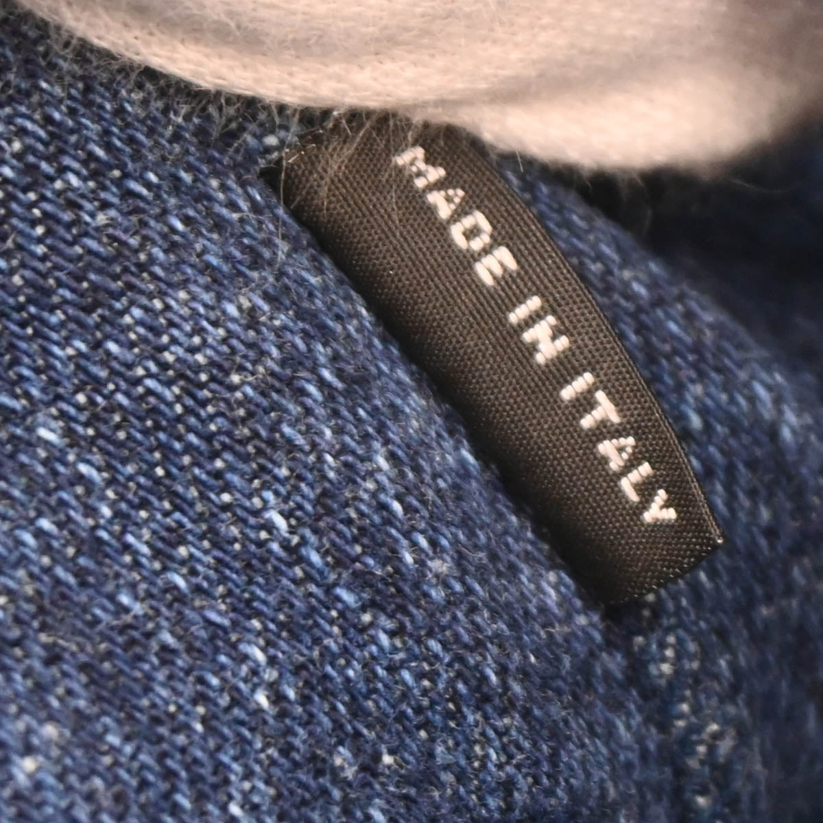 Prada Blue Denim Canapa Tote Handbag