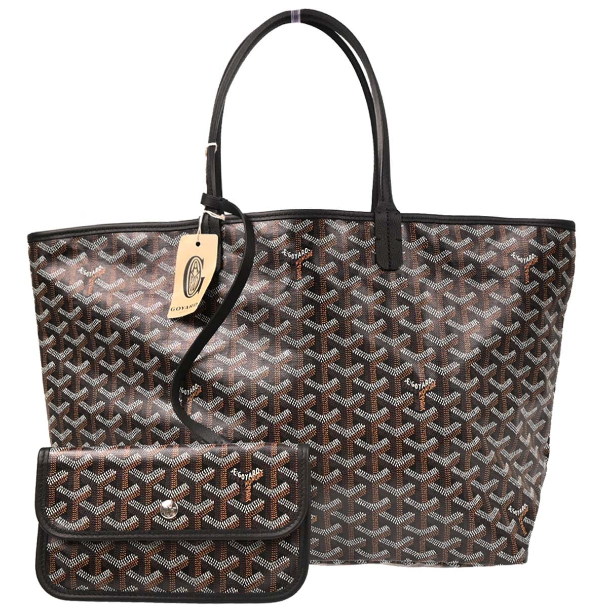 Goyard 2024 Black Saint Louis PM Tote Bag