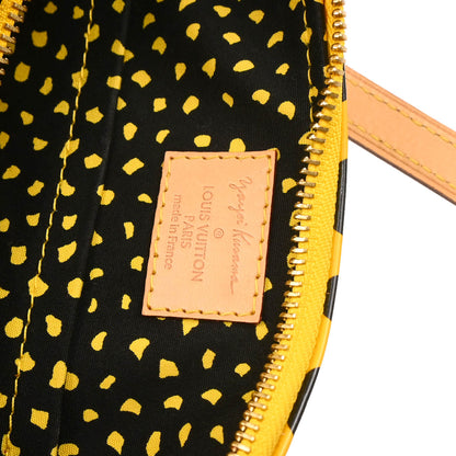 Louis Vuitton Yayoi Kusama 2012 Yellow Vernis Dot Infinity Papillon Handbag M91424