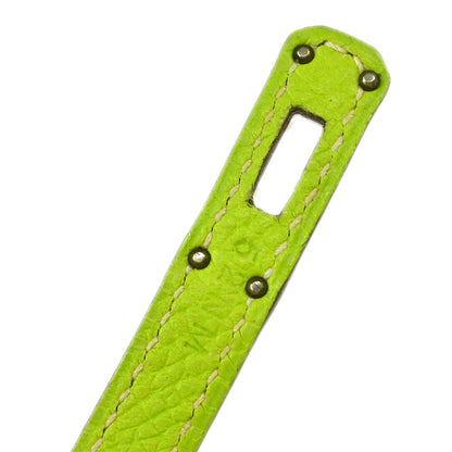 Hermes 2010 Kiwi Epsom Tiny Birkin 15 Shoulder Bag