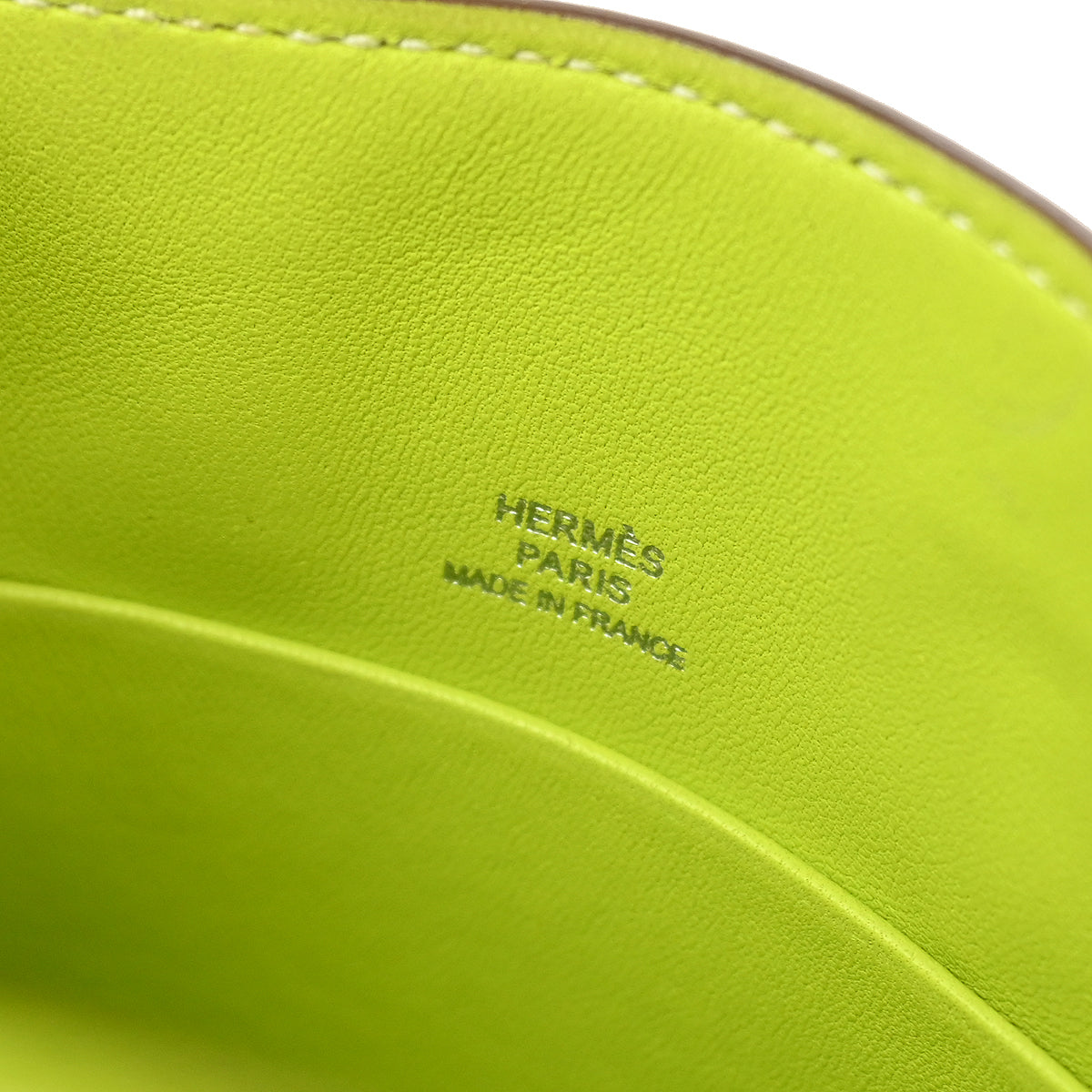 Hermes 2010 Kiwi Epsom Tiny Birkin 15 Shoulder Bag