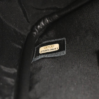 Chanel 2018 Black Lambskin Chevron Camera Bag Small