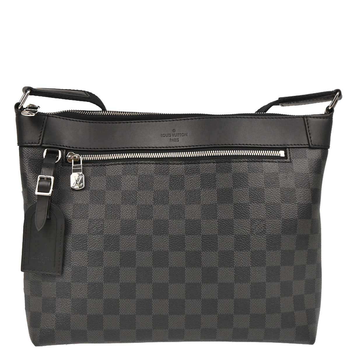 Louis Vuitton 2018 Damier Graphite Mick PM Shoulder Bag N40003